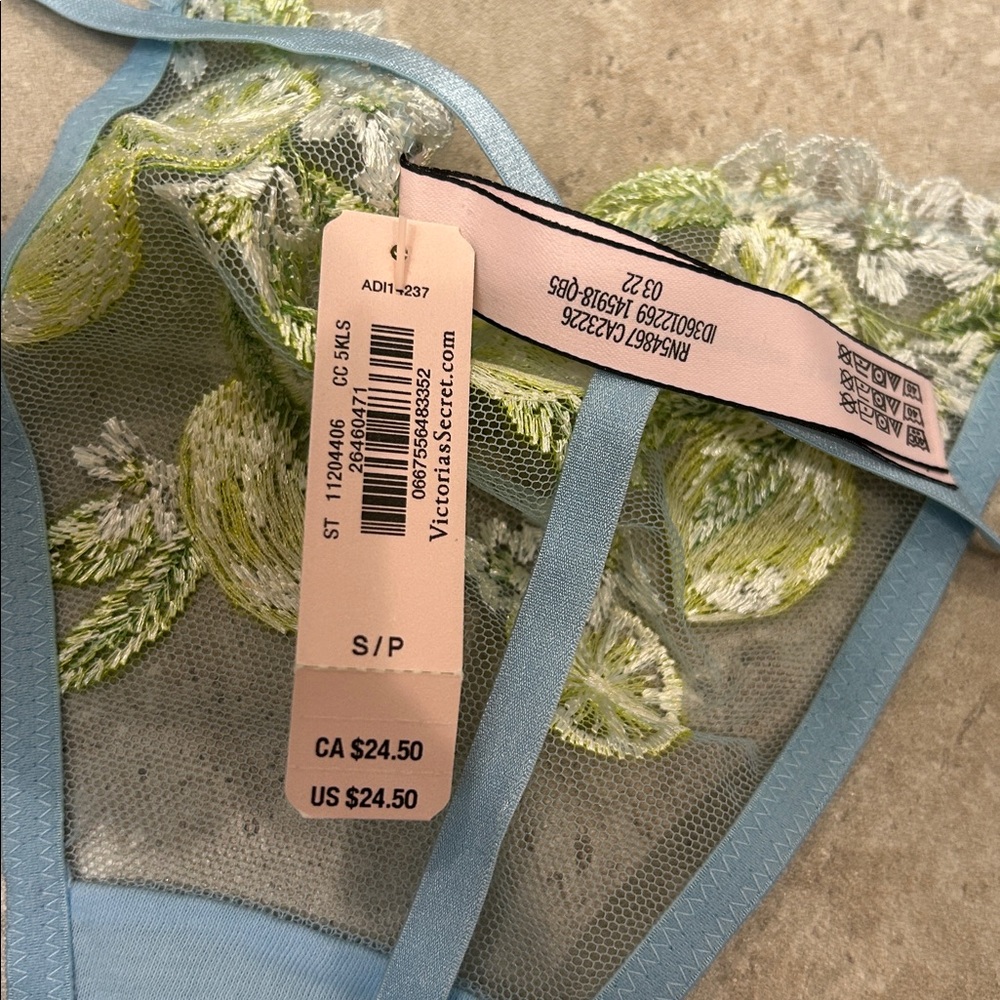 Victoria's Secret Lemon Embroidery Panty - Picture 5 of 5